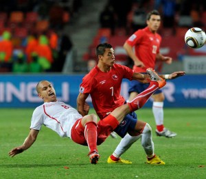 2010 FIFA World Cup, Group H: Chile v Switzerland
