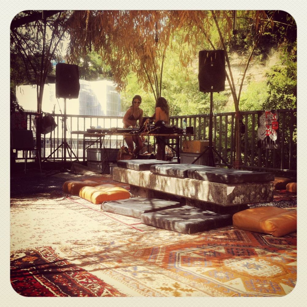 Biblioteca al aire libre en Ginebra