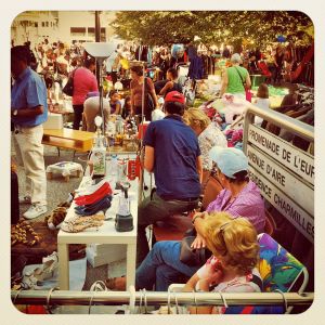 Ville est a vous in Charmilles en Ginebra Suiza, foto de los mercadillos de los barrios en Ginebra