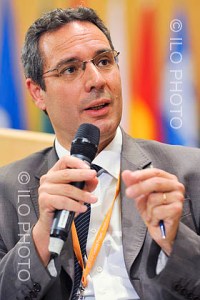 Raymond Torres de la OIT en 2010 - Foto OIT