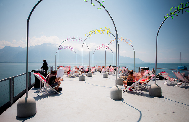 Montreaux Jazz Festival por Bertrand Monney en Flickr