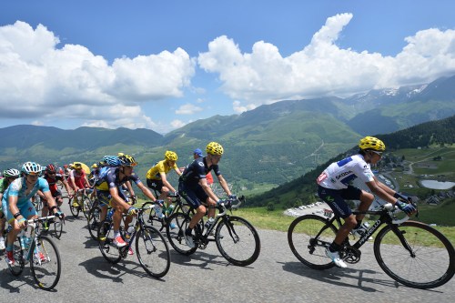 Nairo Quintana lidera en la octava etapa del Tour de Francia - Foto de Tour de France ©Presse Sports
