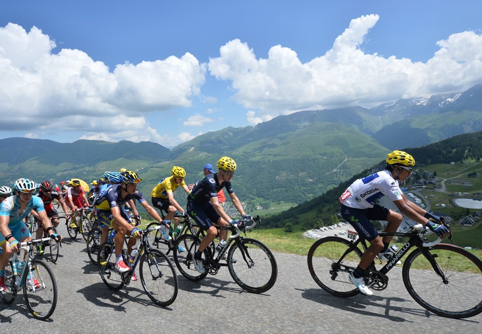 Nairo Quintana lidera en la octava etapa del Tour de Francia - Foto de Tour de France ©Presse Sports