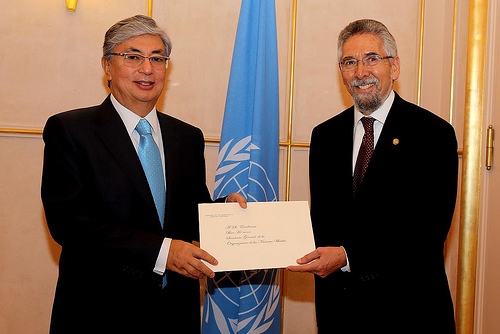 Francisco Villagrán de León nuevo Embajador ante la ONU en Ginebra - Foto Pierre-Michel Virot UNIS