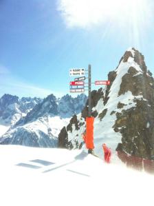 Esquiando en los Alpes suizos