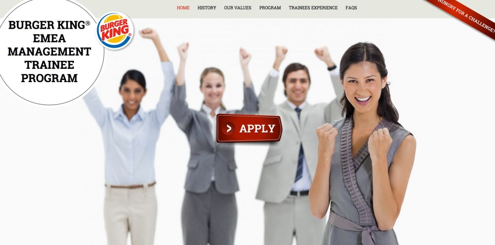 Captura de pantalla del sitio de internet donde se puede inscribir al programa de empleo a jóvenes.