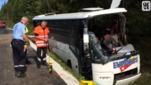 Imagen del video del accidente