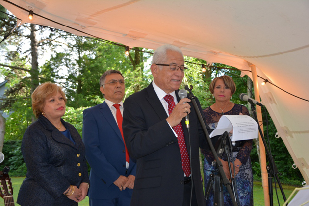 Representante de Venezuela ante ONU en Ginebra conmemora Día Nacional en Venezuela - Foto Prensa Venezuela