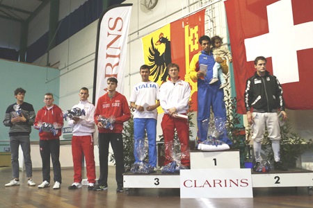 Venezolano gana copa de esgrima en Suiza