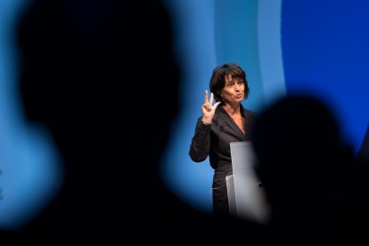 Ministra de Transporte, Energía y Medio Ambiente de Suiza Doris Leuthard - PHOTOPRESS/Dominik Baur